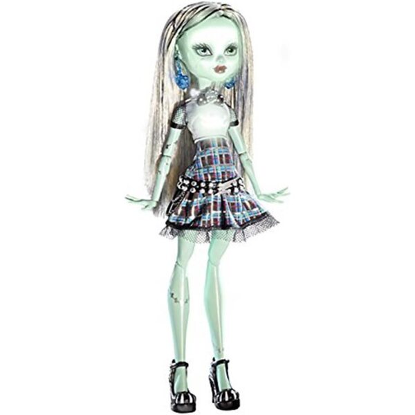 Monster High Frankie Stein Ghoul's Alive – Elektrisierende Puppe mit Lichtern und Geräuschen