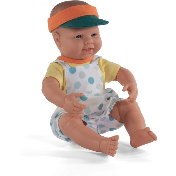 Miniland Europäische männliche Puppe 40 cm mit anatomischem und gegliedertem Körper