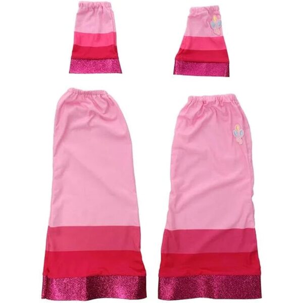 Kit Costume Pinkie Pie My Little Pony Riscalda Zampe e Polsi Unisex