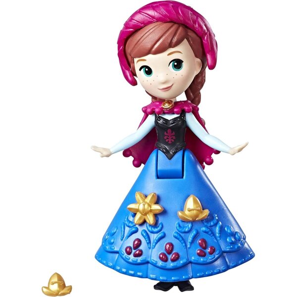 Disney Frozen Minipuppen – Elsa, Anna und Olaf in der Little Kingdom-Version 6,5 cm