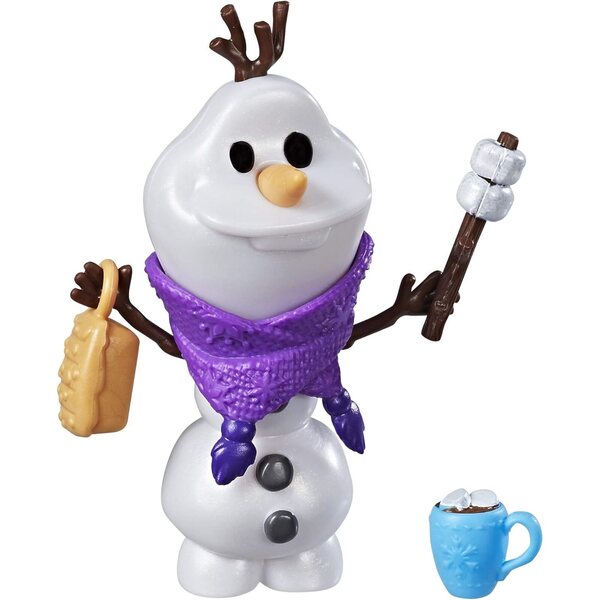 Disney Frozen Minipuppen – Elsa, Anna und Olaf in der Little Kingdom-Version 6,5 cm
