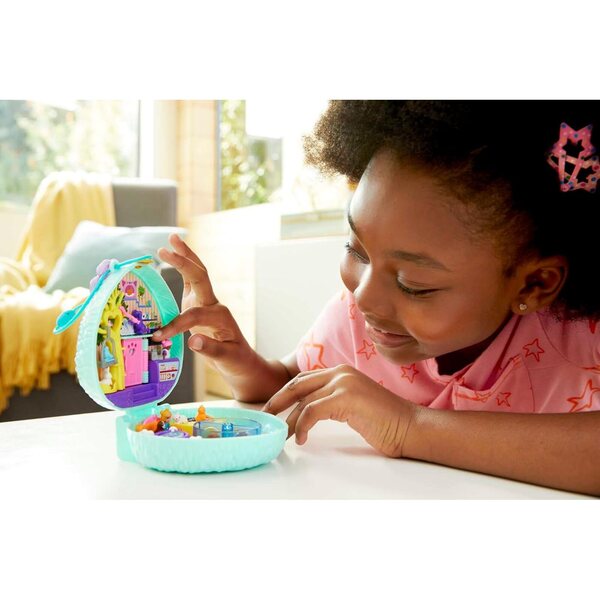 Polly Pocket The Hedgehog's Café: Mini-Set-Spiele mit Mini-Figuren und Tieren