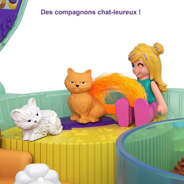 Polly Pocket The Hedgehog's Café: Mini-Set-Spiele mit Mini-Figuren und Tieren