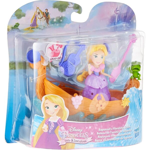 Hasbro Disney Princess Little Kingdom Freundschaftsboot Rapunzel – Bootsspiel mit Rapunzel