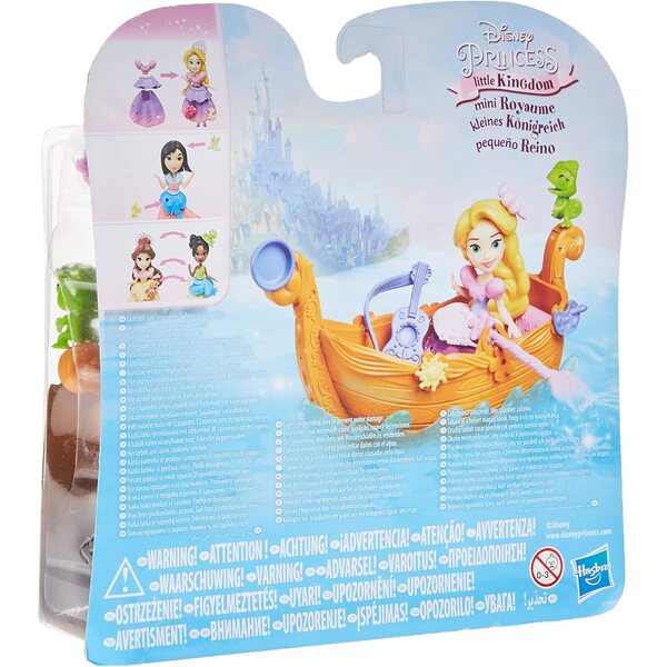 Hasbro Disney Princess Little Kingdom Freundschaftsboot Rapunzel – Bootsspiel mit Rapunzel