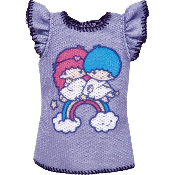 Barbie Fashions Hello Kitty Maglietta Lavanda Moda Bambina Originale