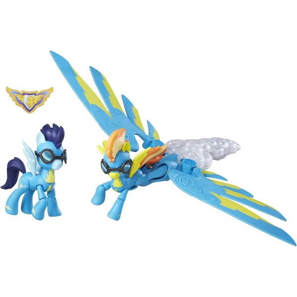 My Little Pony Guardians of Harmony Wonderbolts Sonic Boom mit Spitfire und Soarin