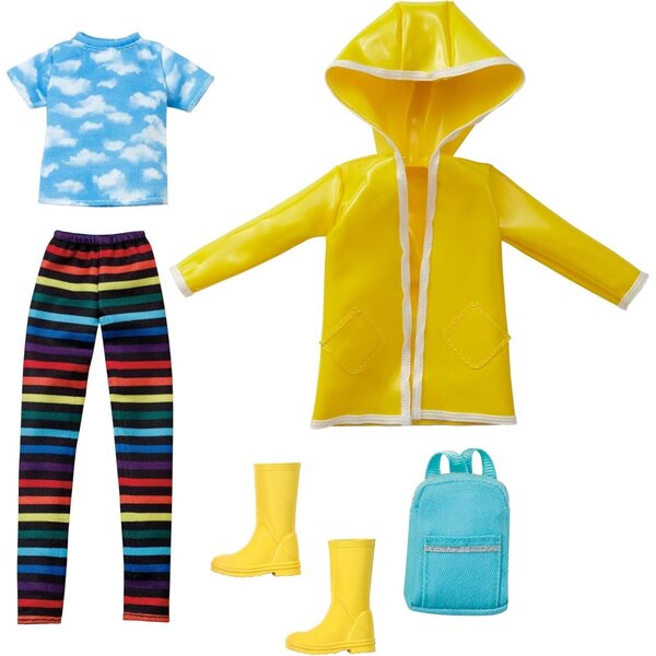 Creatable World Kit Tenuta de Pluie per bambole Personalizzabile, Accessori Gioco 6+