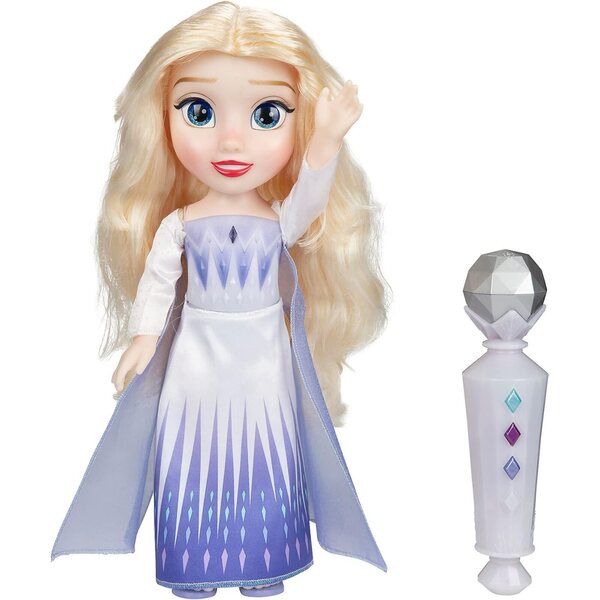 Elsa Singer Puppe 38 cm mit Mikrofon - Frozen 2 Reine des Neiges