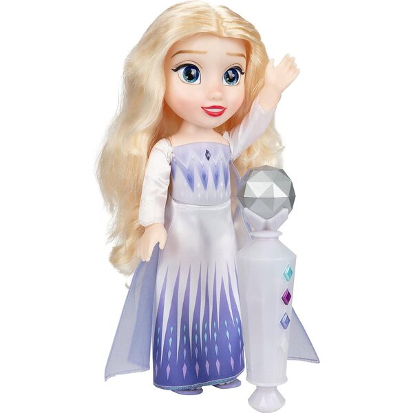 Elsa Singer Puppe 38 cm mit Mikrofon - Frozen 2 Reine des Neiges