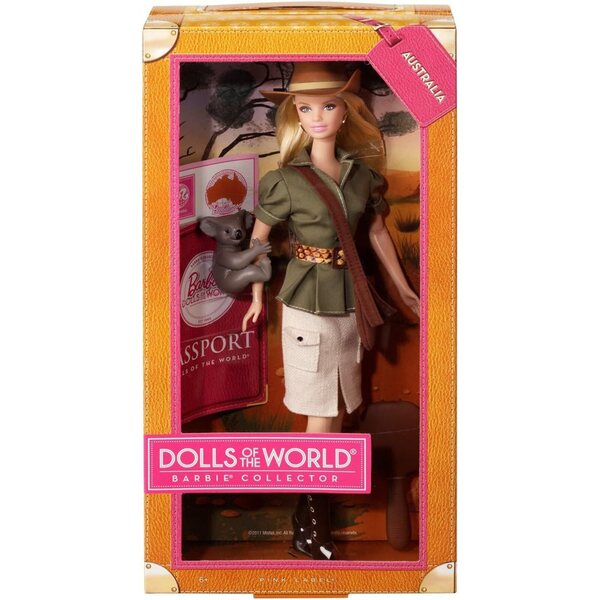 Barbie Collection Australia: Elegante Safari-Puppe mit Abenteuer-Outfit
