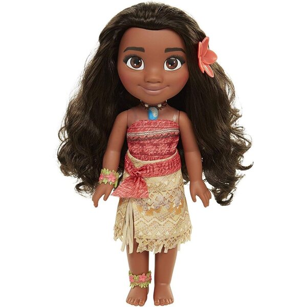 Vaiana-Puppen 38 cm mit Stangen und Zubehör – Bunte polynesische Prinzessin