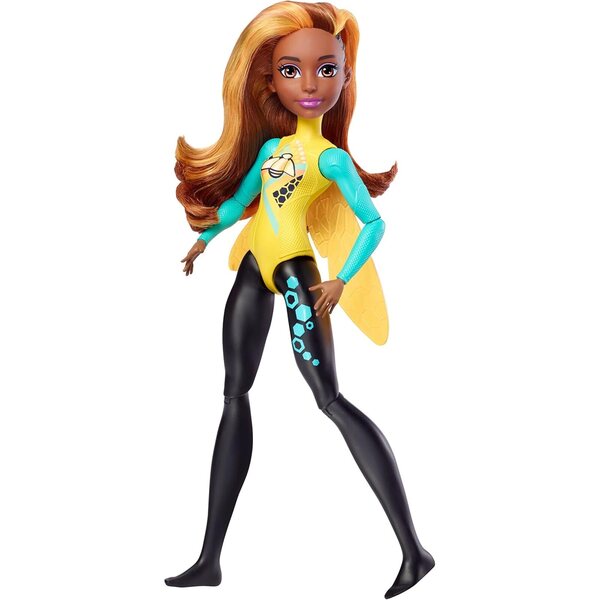 DC Super Hero Girls Bumblebee Gymnastikfigur 30,5 cm für Kinder ab 6 Jahren