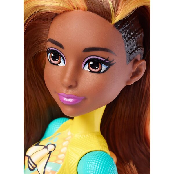 DC Super Hero Girls Bumblebee Gymnastikfigur 30,5 cm für Kinder ab 6 Jahren