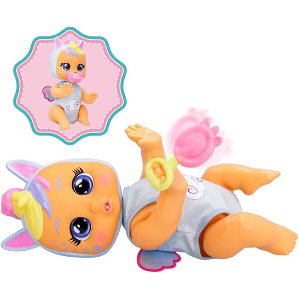 Cry Babies Crawling Jenna: interaktive Puppe, die krabbelt und echte Tränen weint
