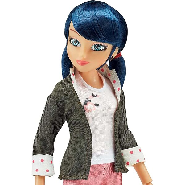 Pupazzo Marinette Miraculous 26 cm con accessori e articolazioni posa-gioco