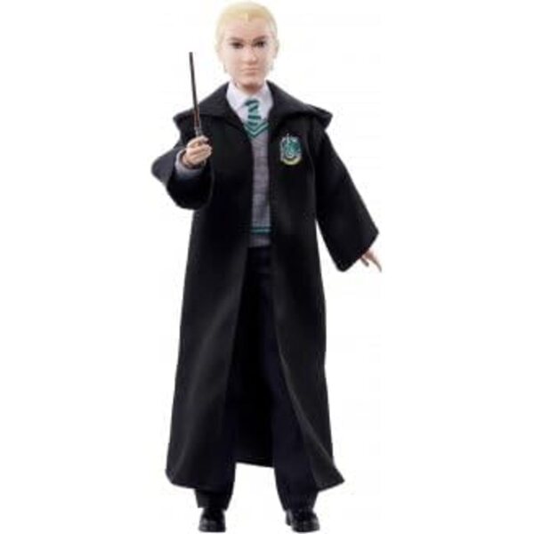 Malefoy-Drachen-Box-Set 30 cm im Schlangen-Outfit mit magischem Baguette-Sammlerfiguren-Set
