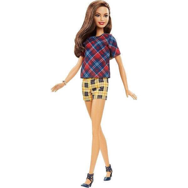 Barbie Fashionistas 52 mit einzigartigem Look und trendigen Accessoires – Mode- und Kreativitätspuppe