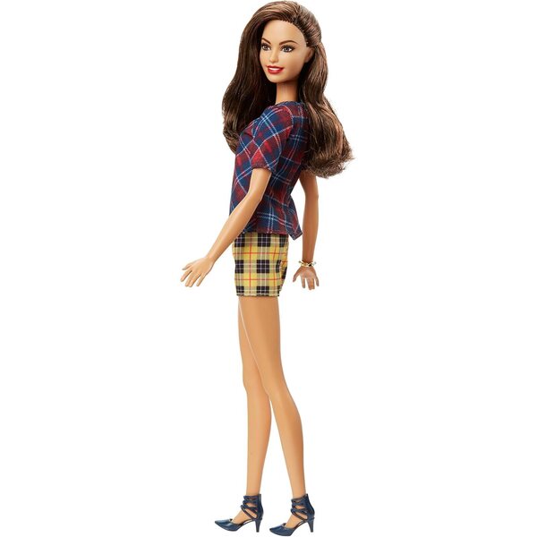 Barbie Fashionistas 52 mit einzigartigem Look und trendigen Accessoires – Mode- und Kreativitätspuppe