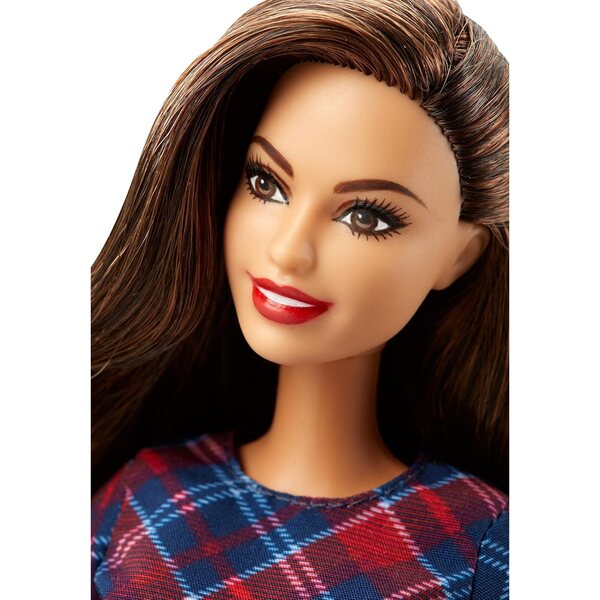 Barbie Fashionistas 52 mit einzigartigem Look und trendigen Accessoires – Mode- und Kreativitätspuppe