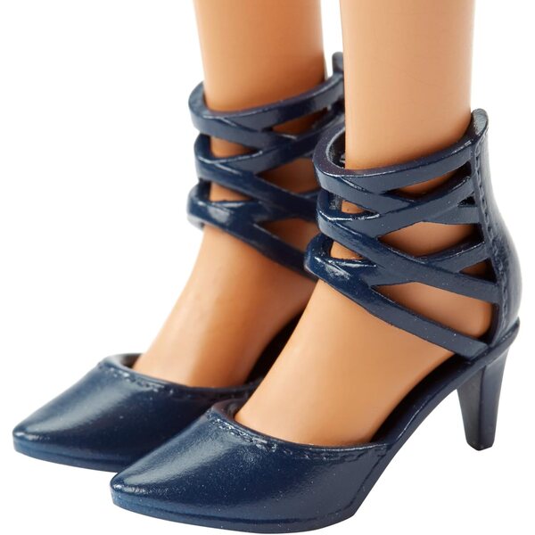 Barbie Fashionistas 52 mit einzigartigem Look und trendigen Accessoires – Mode- und Kreativitätspuppe
