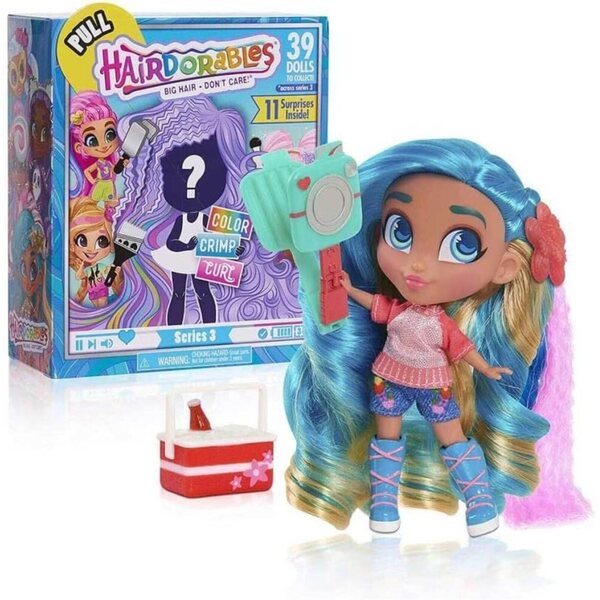 Hairdorables Serie 3 mit 11 Accessoires und 39 Sammelpuppen