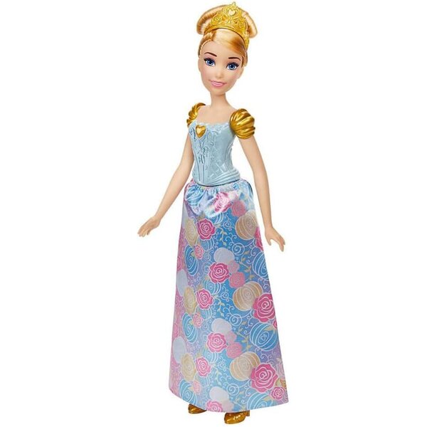 Disney F2631 Set Principessa Cenerentola con Cavallo, 2 Bambole Facili da Pulire