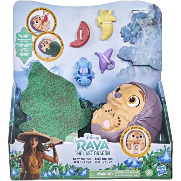 Disney Baby Tuk Tuk mit Soundeffekten von Raya und der letzte Drache, Spiel für Kinder ab 3 Jahren