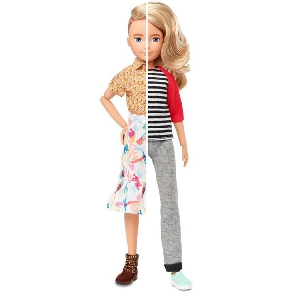 Creatable Mattel 29,94 cm große Puppen mit blonden Haaren und Zubehör für Kinder ab 6 Jahren