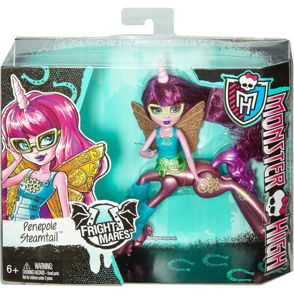 Monster High Fright Mares Penepole Steamtail - Figura Centauro Farfalla 15,2 cm