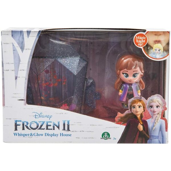 La Reine des Neiges 2 Casa con Figurina Whisper & Glow Luminescente per Bambini 3+