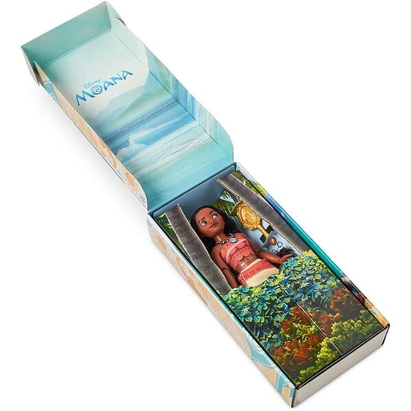 Moana Disney Puppe 26,5 cm mit Zubehör und klassischem Kleid für Kinder ab 3 Jahren