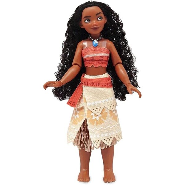 Moana Disney Puppe 26,5 cm mit Zubehör und klassischem Kleid für Kinder ab 3 Jahren