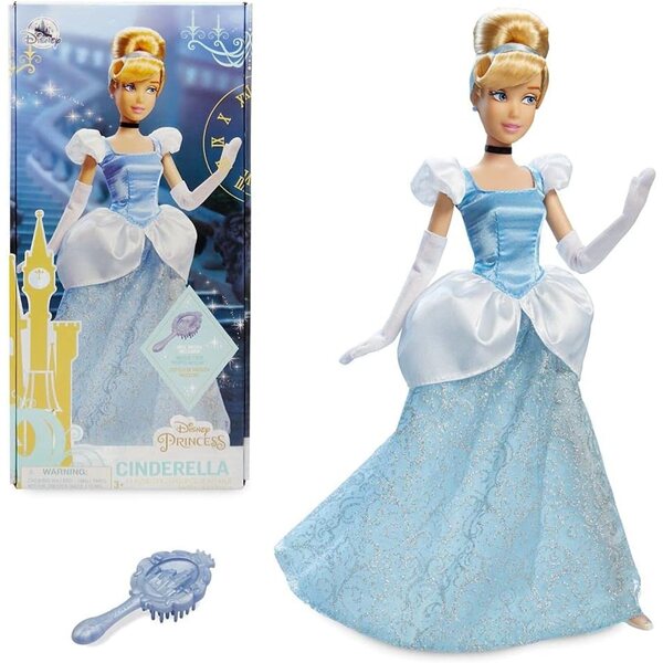 Klassische Disney-Aschenputtel-Puppe, 29 cm – perfekt für Sammler und Kinder