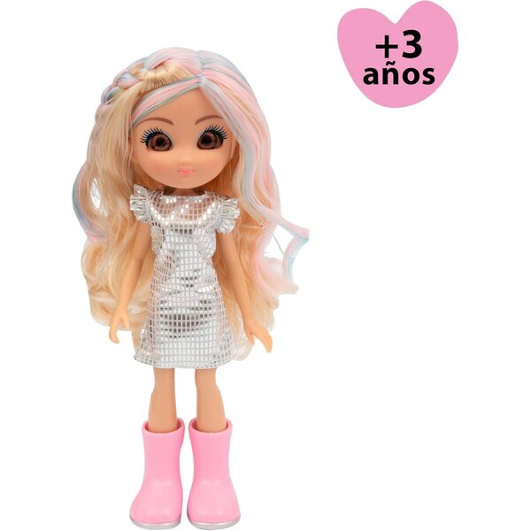 EINZIGARTIGE AUGEN Rebecca 25 cm – Puppe mit Augen, die in der Sonne ihre Farbe ändern Giochi Preziosi