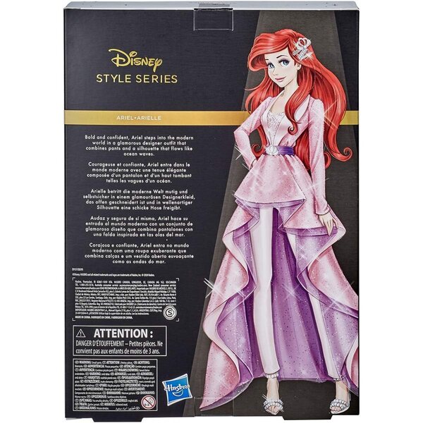 Disney Princess Ariel Style Series 30 cm – Moderne Puppe mit Kleid und Accessoires