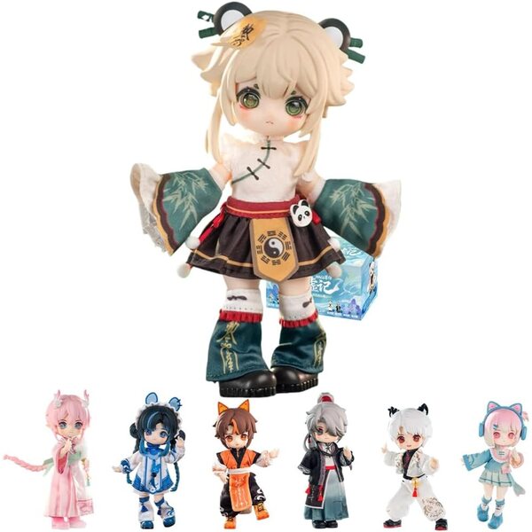 Set 6 Figurines BJD niannyyhouse Nagi Cloud Ruins 1/12 avec vêtements et articulations
