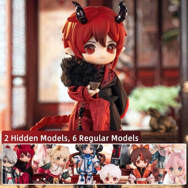 Set 6 Figurines BJD niannyyhouse Nagi Cloud Ruins 1/12 avec vêtements et articulations