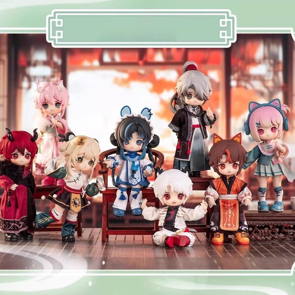 Set 6 Figurines BJD niannyyhouse Nagi Cloud Ruins 1/12 avec vêtements et articulations