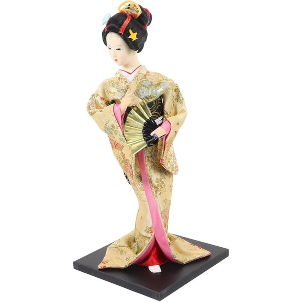 VICASKY bambole Kimono Japonaise in Seta - Decorazione Elegante per Casa e Ufficio