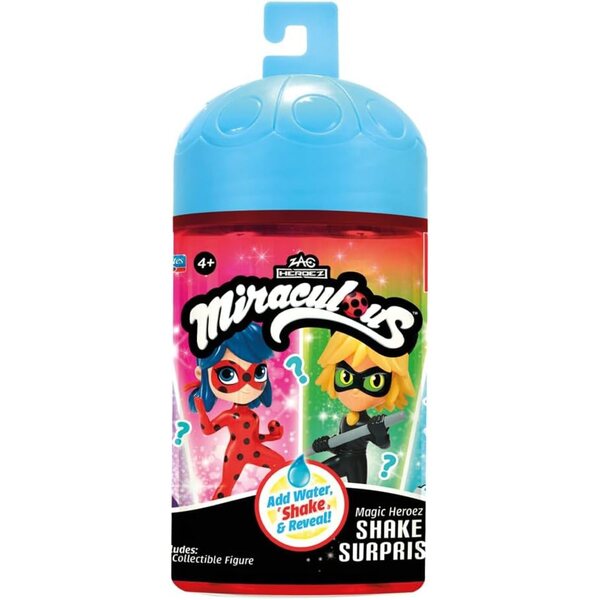 Miraculous Ladybug Magic Heroez Pop Surprise: scoprili tutti con acqua e magia