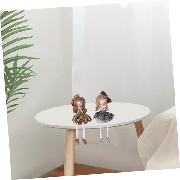 VICASKY Set 2 Figurine Fata in Resina Decorazione Elegante per Casa e Ufficio
