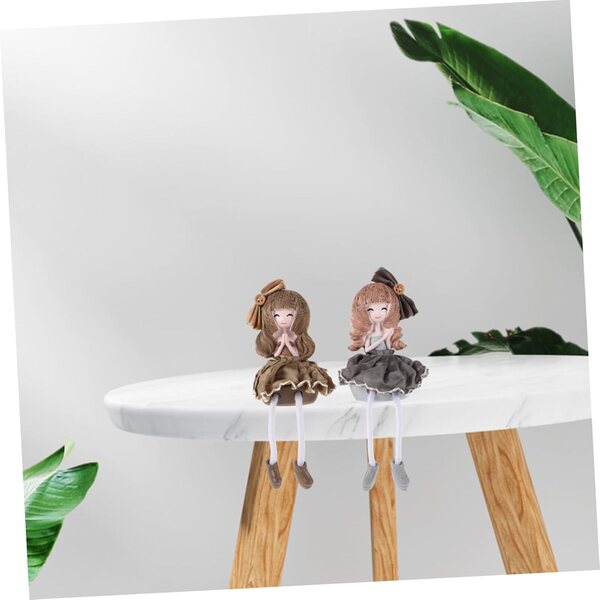 VICASKY Set 2 Figurine Fata in Resina Decorazione Elegante per Casa e Ufficio