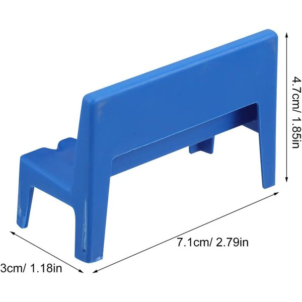 Set Mobili Mini Aula 13 Pezzi Plastica Sicura per Bambole Tavolo Sedia Lavagna