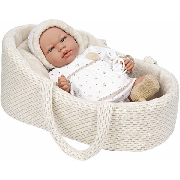Elegance Andie 40 cm große Puppen mit weinenden Geräuschen und weichem Nest im Lieferumfang enthalten
