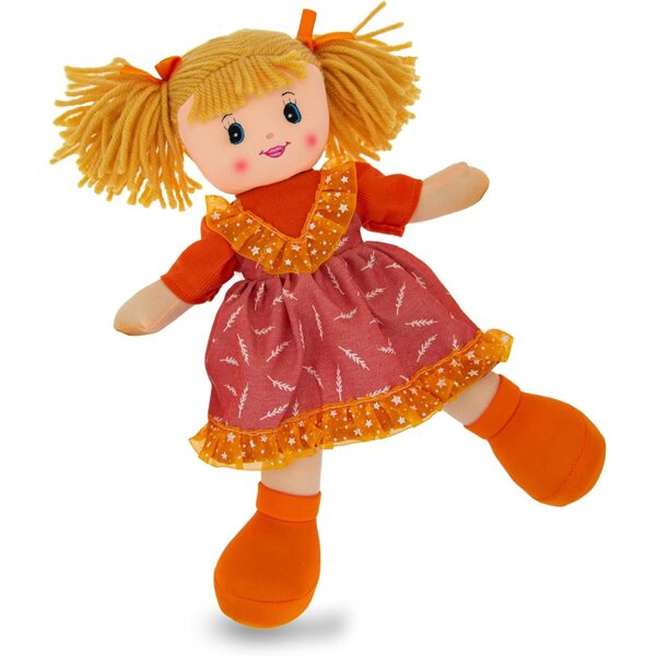 Teorema Giocattoli Carlotta Fischpuppe 40 cm – Set mit farbigem Zubehör