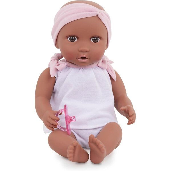 LullaBaby bambola realistica da neonato da 36 cm, completo in 2 pezzi e fascia rosa