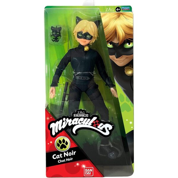 Miraculous-Set aus Ladybug-, Chat Noir-, Rena Rouge- und Queen Bee-Puppen, 26 cm