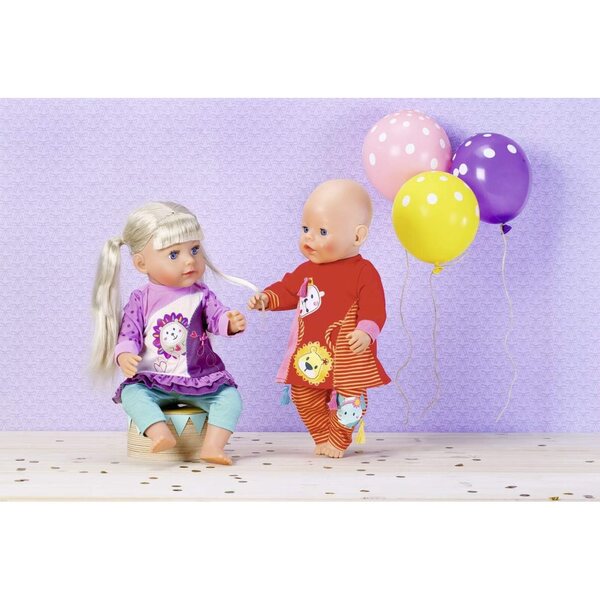 Abiti Dolly Moda estivi 43cm, 2 modelli assortiti per bambole di varie misure