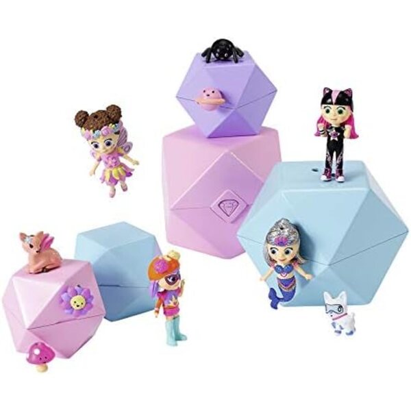 Zapf Creation Lil Snaps Welle 2 – Set mit 32 bunten Puppen zum Kombinieren